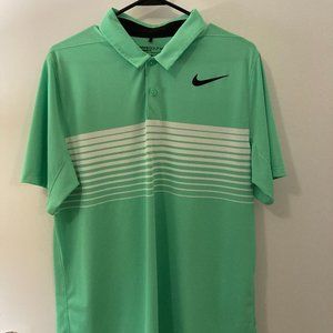Nike Dri Fit Golf Polo Shirt L Perfect Condition